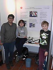 Aryan Siathiri, Mario de Cristofaro, Dominik Hildmann: Technik Schüler exp., Teilnehmerurkunde ;