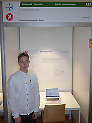 Florian Gerts: Mathematik/Informatik Schüler experimentieren, 2. Preis